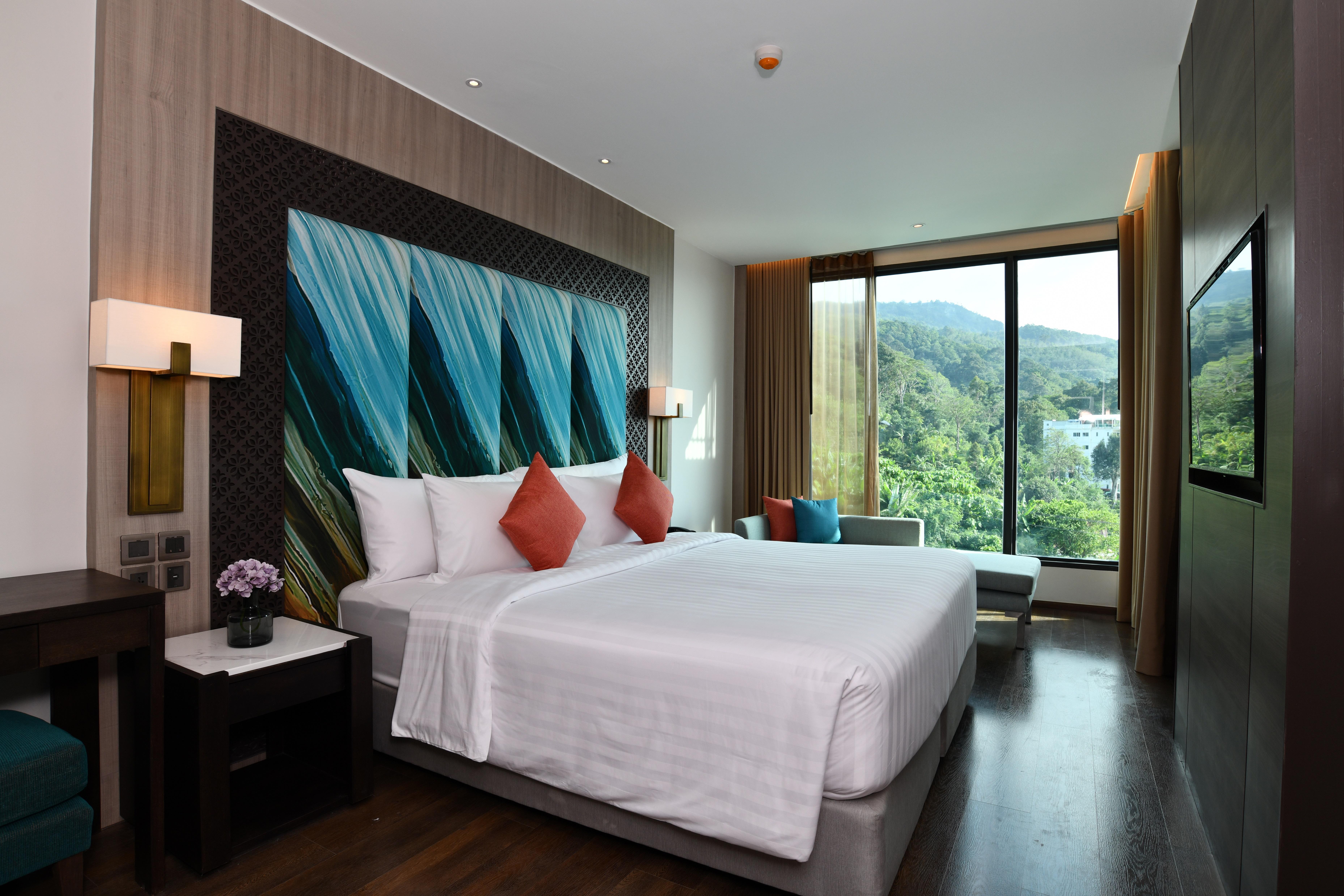 สกายวิว รีสอร์ต ภูเก็ต หาดป่าตอง Hotel Patong ภายนอก รูปภาพ Deluxe Room