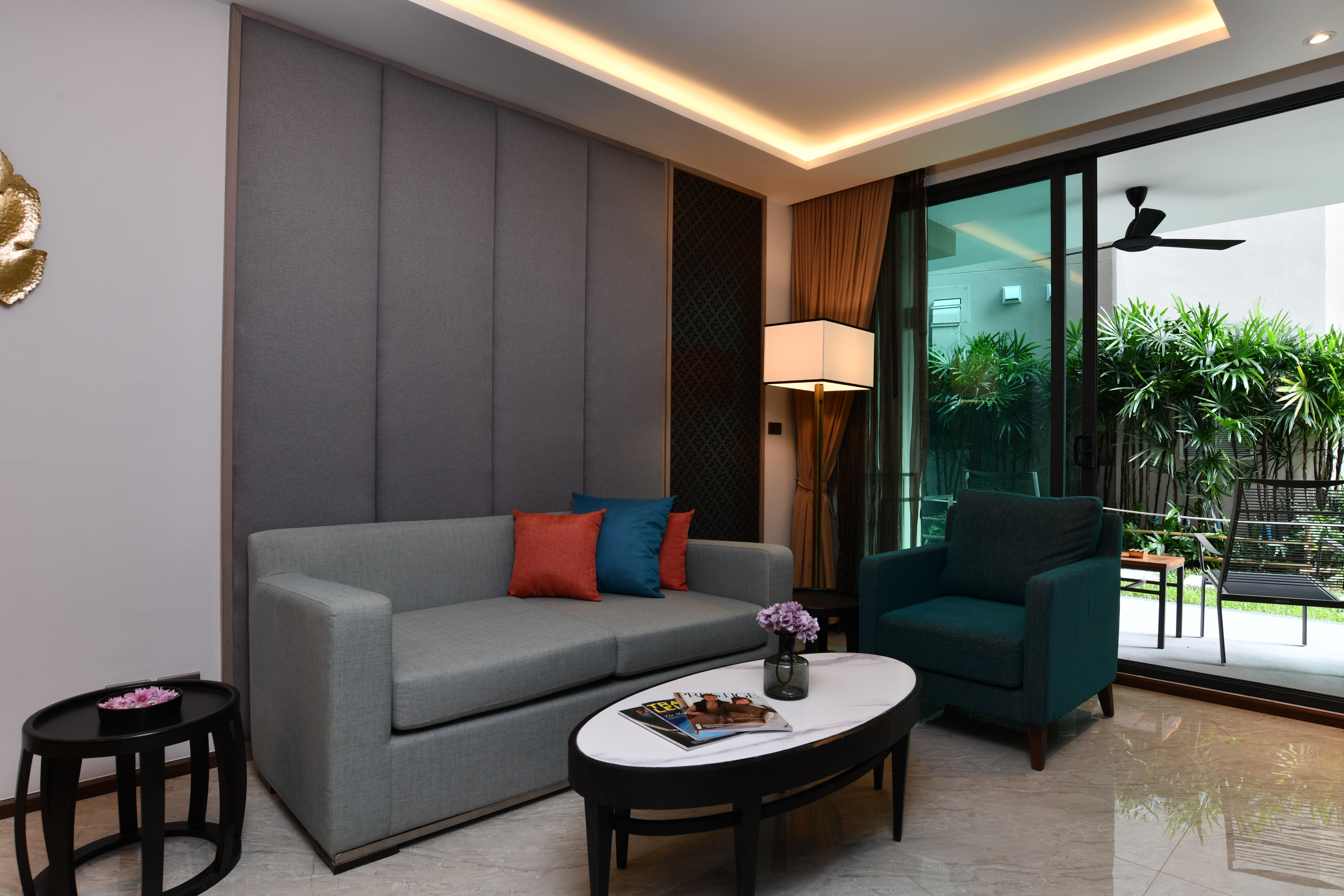 สกายวิว รีสอร์ต ภูเก็ต หาดป่าตอง Hotel Patong ภายนอก รูปภาพ Living room