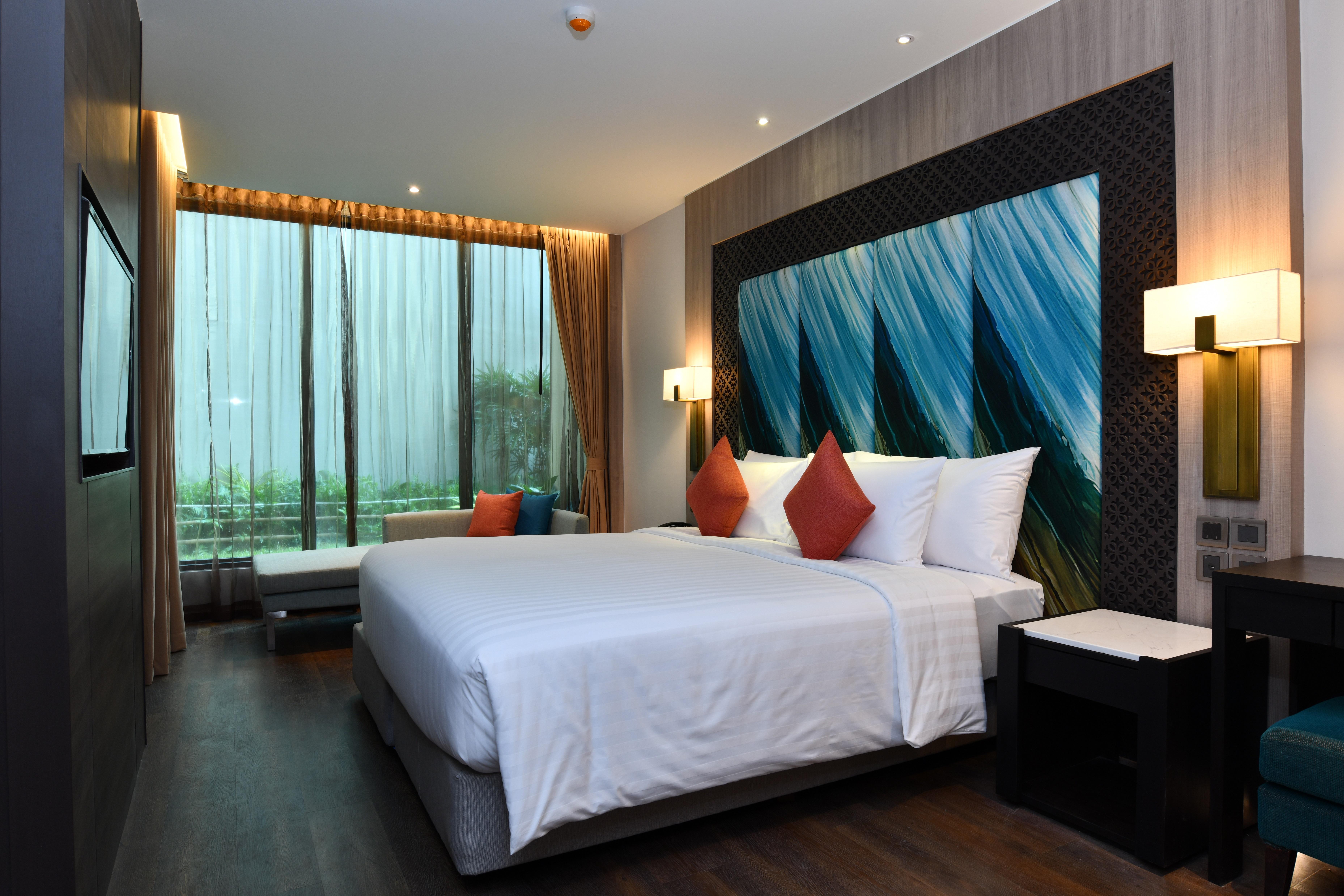 สกายวิว รีสอร์ต ภูเก็ต หาดป่าตอง Hotel Patong ภายนอก รูปภาพ Deluxe Room