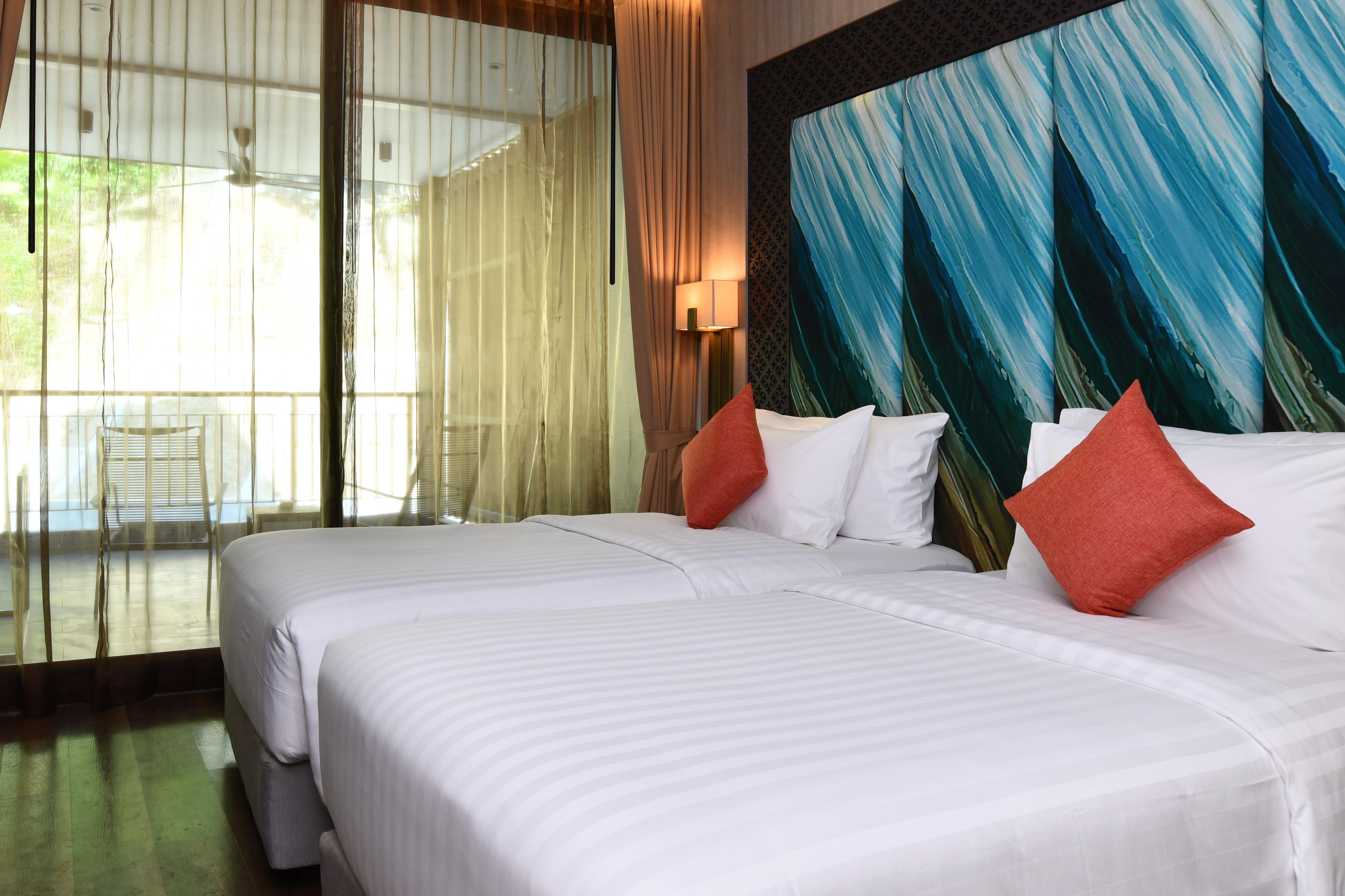 สกายวิว รีสอร์ต ภูเก็ต หาดป่าตอง Hotel Patong ภายนอก รูปภาพ Deluxe Room