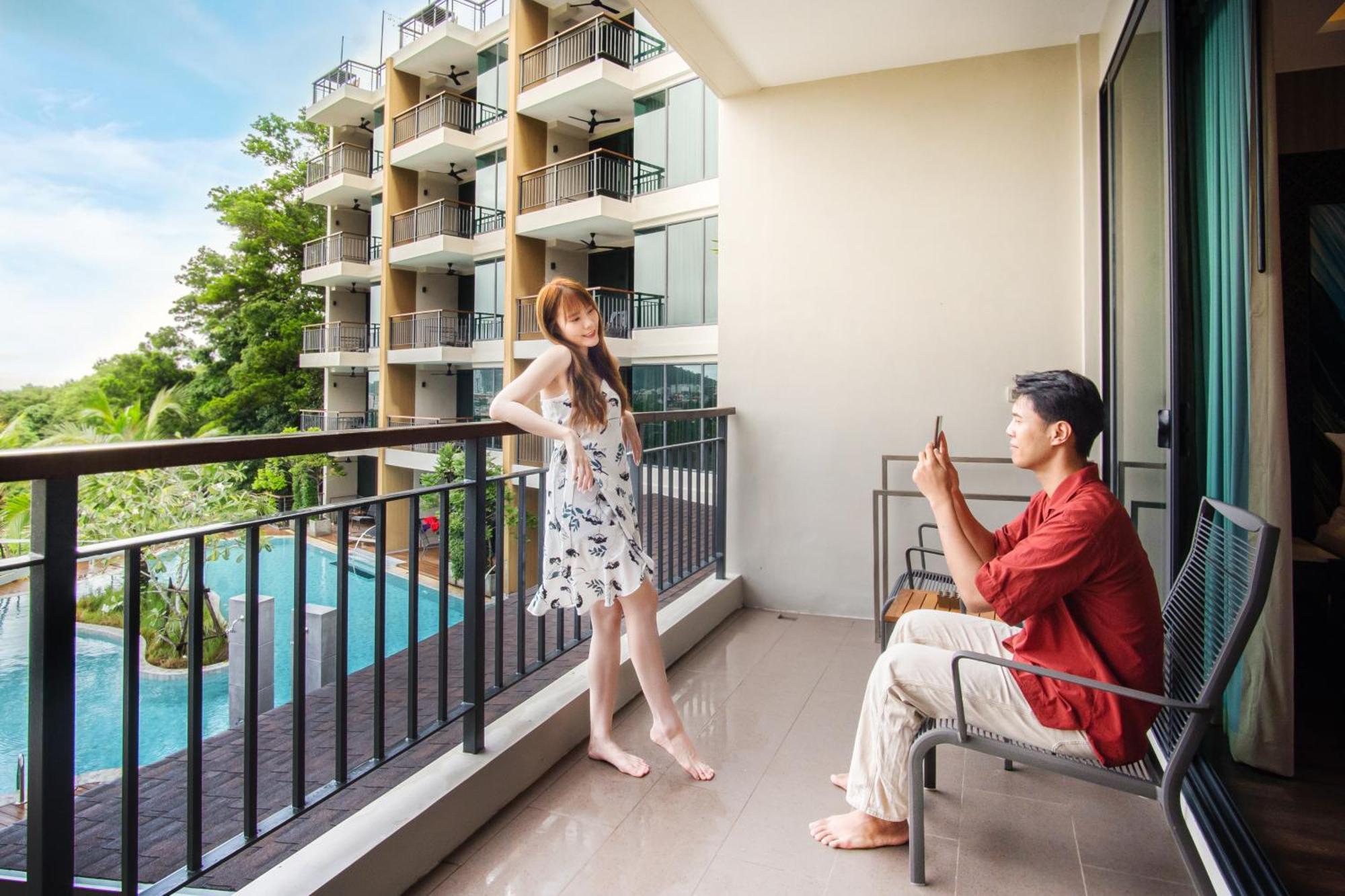 สกายวิว รีสอร์ต ภูเก็ต หาดป่าตอง Hotel Patong ภายนอก รูปภาพ